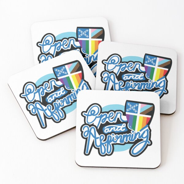 Item preview, Open and Affirming - The Episcopal Church designed and sold by Canterbury Episcopal Campus Ministry at Texas Tech University .
