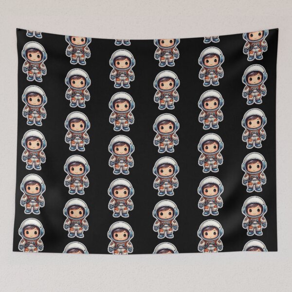 Item preview, Cute Adorable Astronaut 3 designed and sold by JBGStickers.