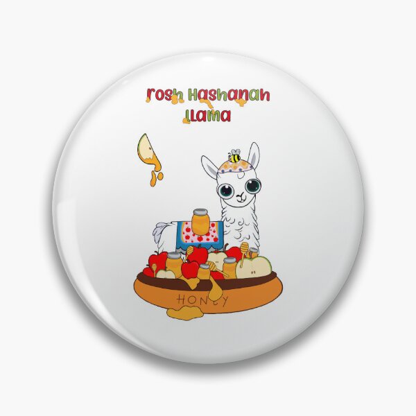 Item preview, Rosh Hashanah Llama  designed and sold by ArtAnniesophia .