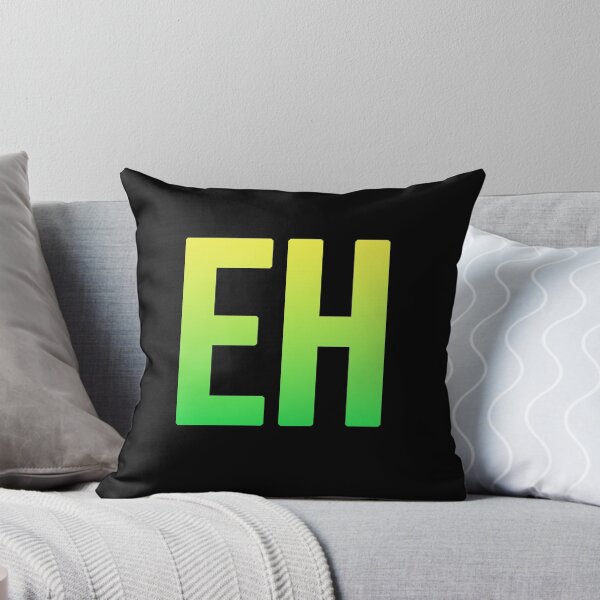 Item preview, EH in Yellow and Green Bold  designed and sold by Memes N Lore .