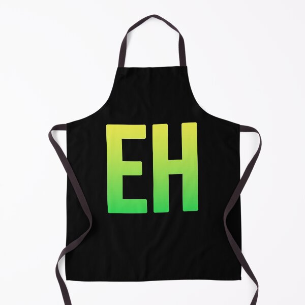 Item preview, EH in Yellow and Green Bold designed and sold by Memes N Lore .