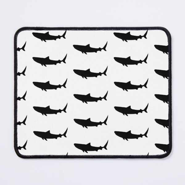 Item preview, Silhouette of a Tiger Shark designed and sold by Over & Out Designs .