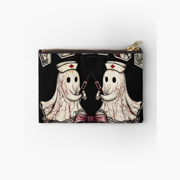 Item preview, Halloween Nurse Scary Coquette Bow designed and sold by KitonicTees.