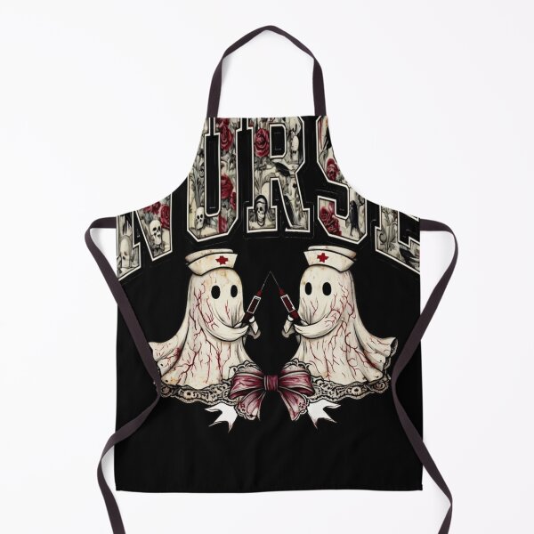Item preview, Halloween Nurse Scary Coquette Bow designed and sold by KitonicTees.