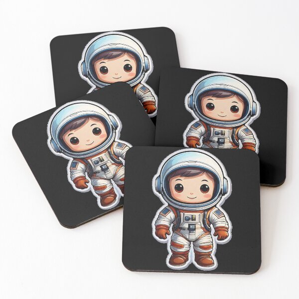 Item preview, Copy of Cute Adorable Astronaut 4 designed and sold by JBGStickers.
