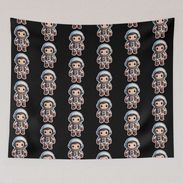 Item preview, Copy of Cute Adorable Astronaut 4 designed and sold by JBGStickers.