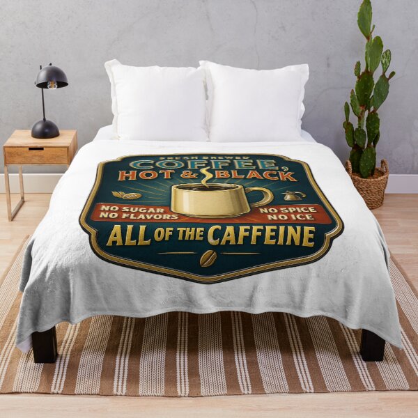 Item preview, Coffee Purest, Hot and Black designed and sold by CDub-Designs.