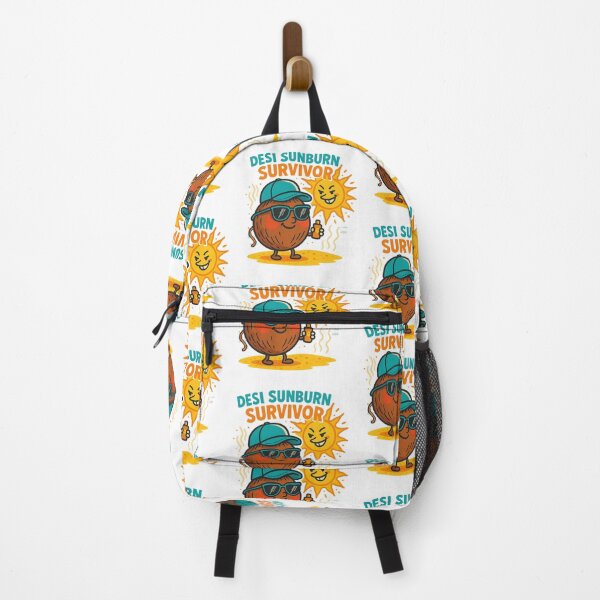 Item preview, Desi Sunburn Survivor: Indian Summer Travel Vibes designed and sold by Rajasekar.