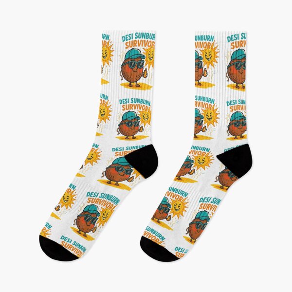 Item preview, Desi Sunburn Survivor: Indian Summer Travel Vibes  designed and sold by Rajasekar.