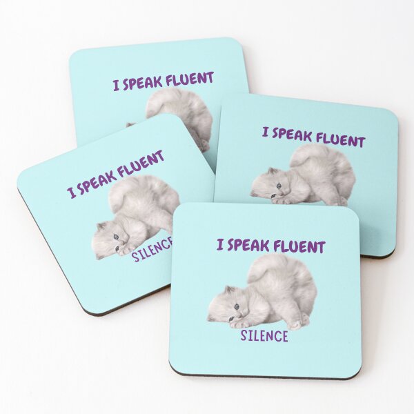 Item preview, I SPEAK FLUENT SILENCE  designed and sold by Judithjoe89.