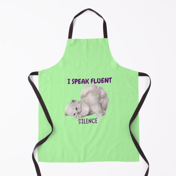 Item preview, I SPEAK FLUENT SILENCE designed and sold by Judithjoe89.