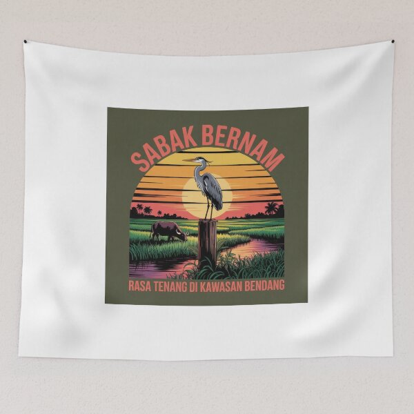 Item preview, Sabak Bernam Rasa Tenang Di Kawasan Bendang designed and sold by irsanpixel.
