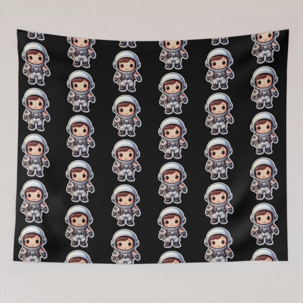 Item preview, Cute Adorable Astronaut 7 designed and sold by JBGStickers.
