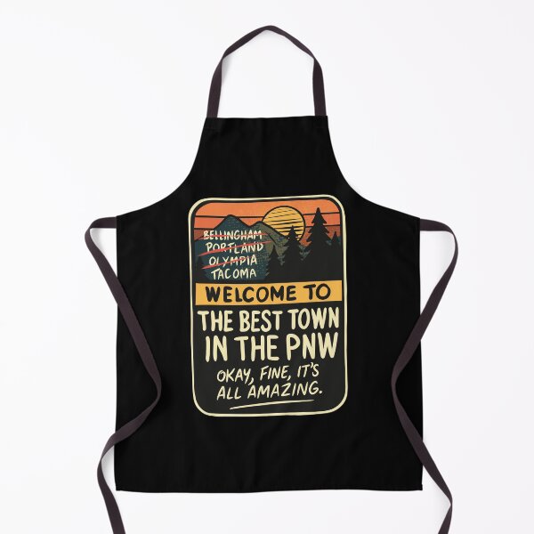 Item preview, Best Town in the PNW – Retro Style designed and sold by XnakedartistX.