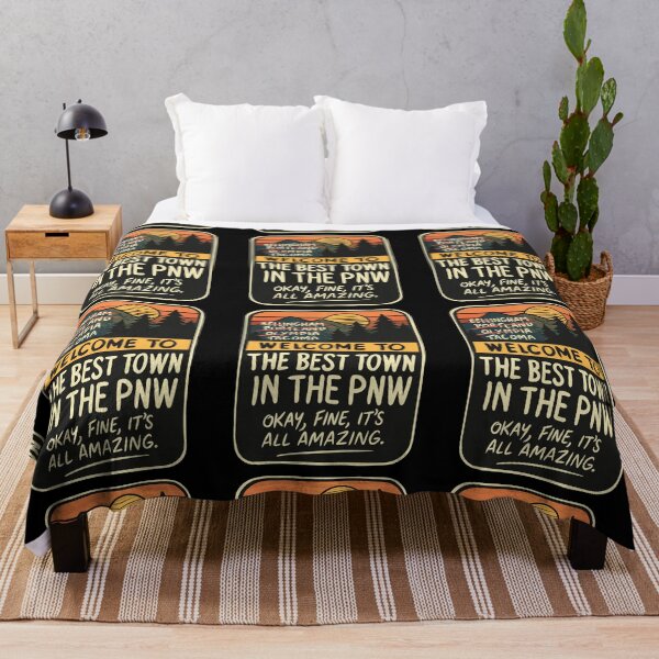 Item preview, Best Town in the PNW – Retro Style designed and sold by XnakedartistX.