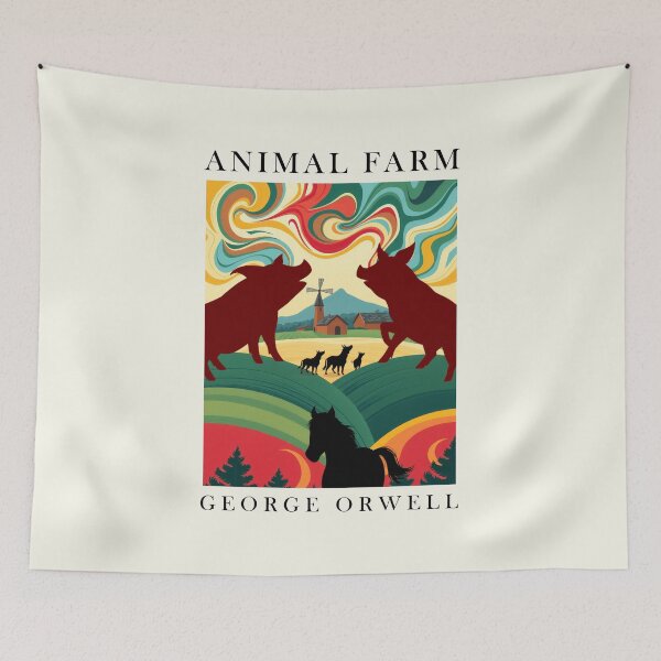 Item preview, Animal Farm George Orwell Matisse Inspired Classic Literature designed and sold by kakarikihill.