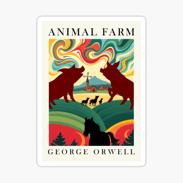 Item preview, Animal Farm George Orwell Matisse Inspired Classic Literature designed and sold by kakarikihill.