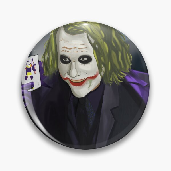 Item preview, Here's My Card" – The Joker Tribute Portrait designed and sold by Saysoart.