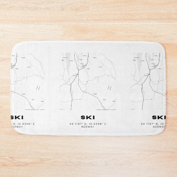 Item preview, Ski Norway Stamp Design | Nordic Minimal Travel Poster designed and sold by RM-Journey.