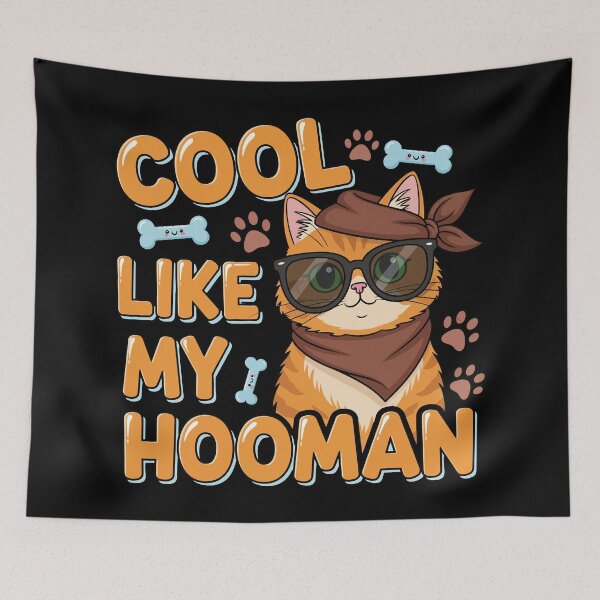Item preview, Cool Like My Hooman designed and sold by Amir Faysal.