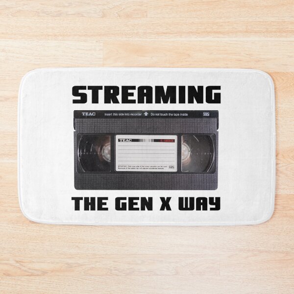 Item preview, Streaming the Gen X Way – Retro VHS Tape Humor designed and sold by hangmeart.
