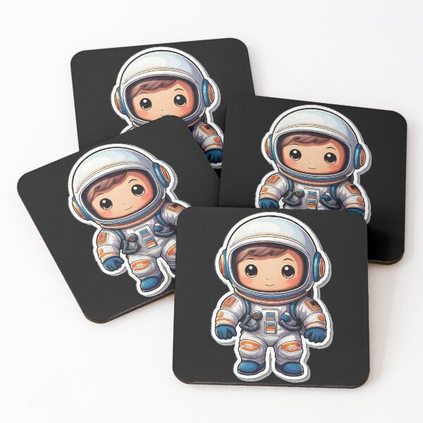 Item preview, Copy of Cute Adorable Astronaut 8 designed and sold by JBGStickers.