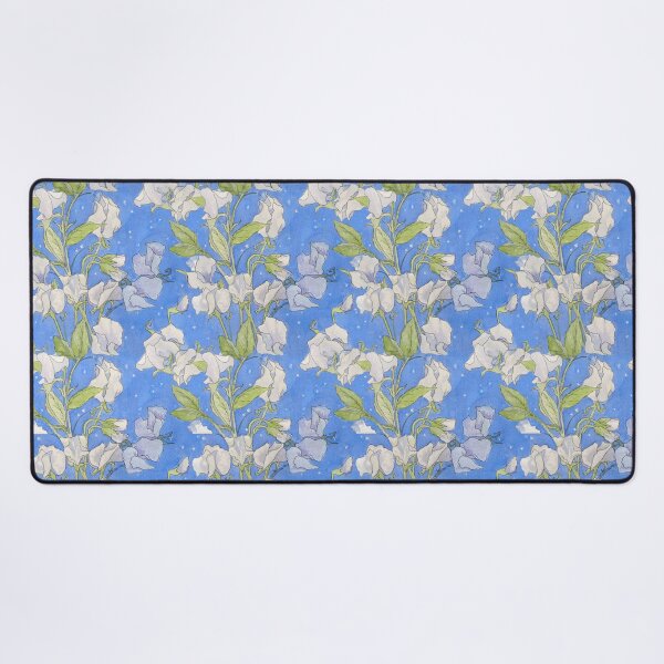 Item preview, White Evening Sweet Peas Watercolor designed and sold by Duncan Bullock.