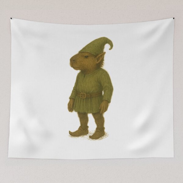 Item preview, Capybara Elf designed and sold by Capybarastore_77.