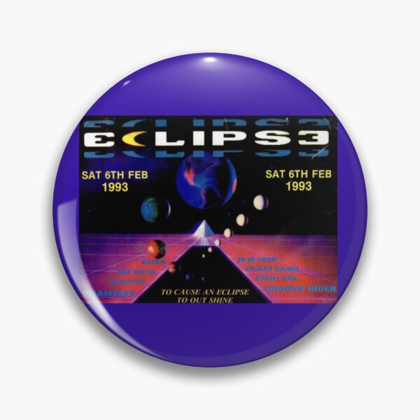 Item preview, Eclipse rave flyer 1993 designed and sold by 1LuckyLuna3.