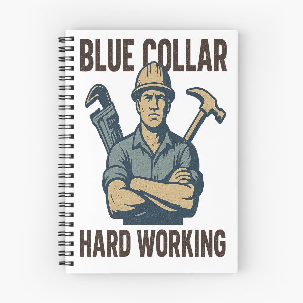 Item preview, Blue Collar Hard Working Vintage designed and sold by Picelmintco.