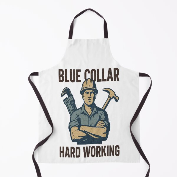 Item preview, Blue Collar Hard Working Vintage designed and sold by Picelmintco.