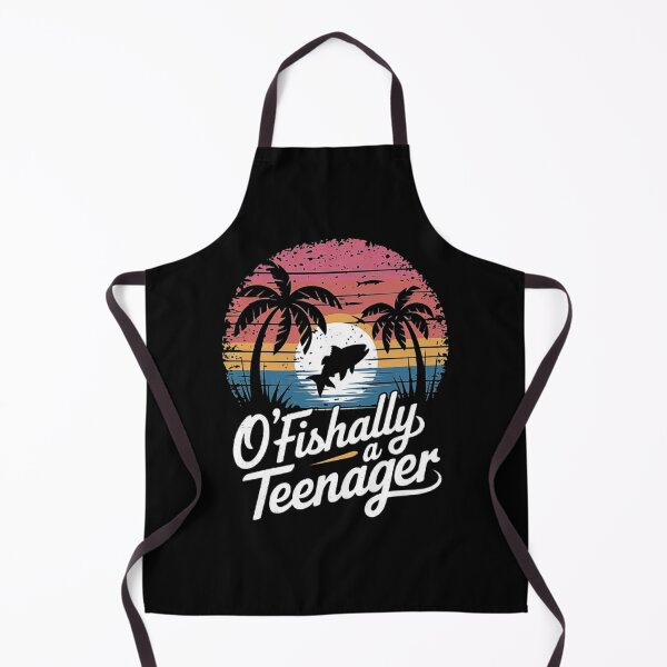 Item preview, O’Fishally a Teenager – Funny Fishing Birthday Sunset Design designed and sold by love3617.