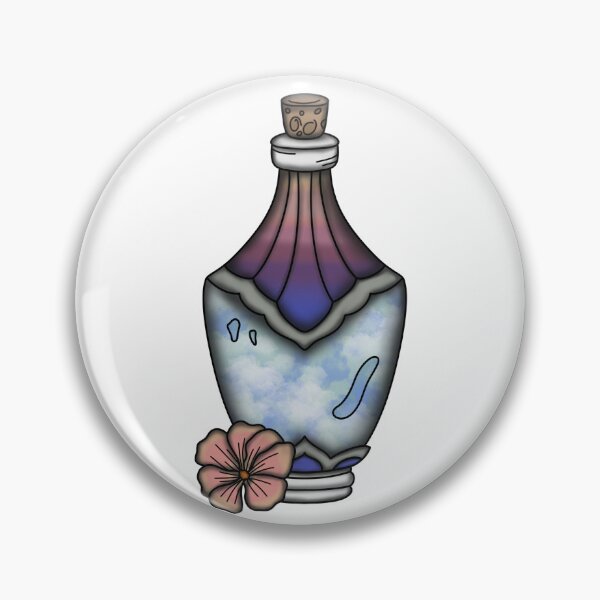 Item preview, Dorian Storm Potion Bottle designed and sold by LunarAshes.