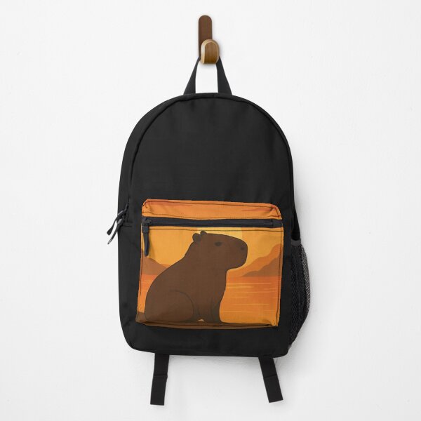 Item preview, Capybara Sunset Vibes – Peaceful & Majestic designed and sold by Capybarastore_77.