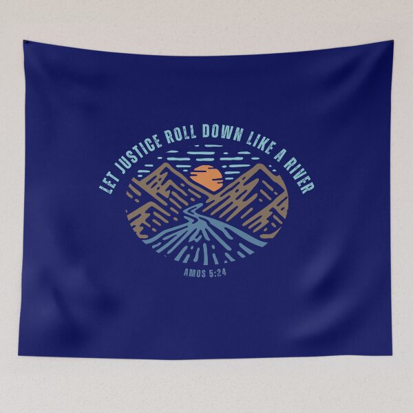 Item preview, Let Justice Roll Down Like a River designed and sold by Canterbury Episcopal Campus Ministry at Texas Tech University .