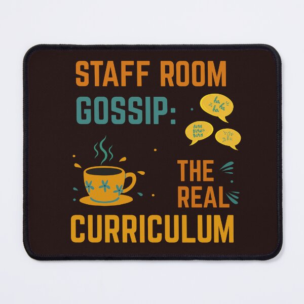 Item preview, Real Curriculum? Coffee and Teacher Gossip designed and sold by Teacher Life: Real, Raw & Hilarious.