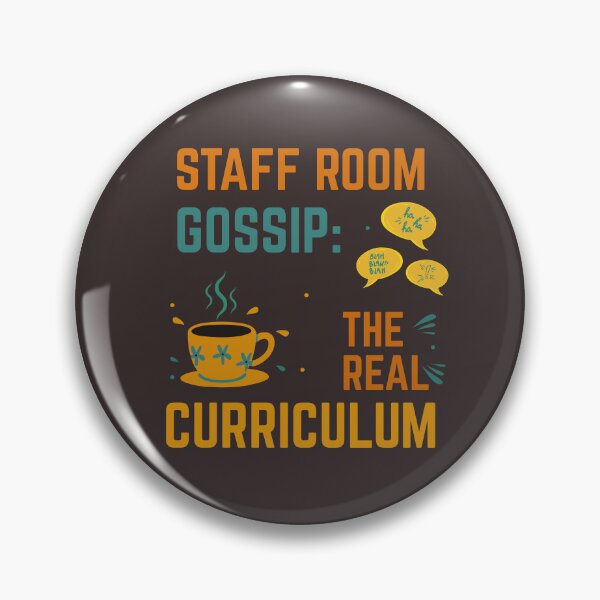 Item preview, Real Curriculum? Coffee and Teacher Gossip designed and sold by Teacher Life: Real, Raw & Hilarious.