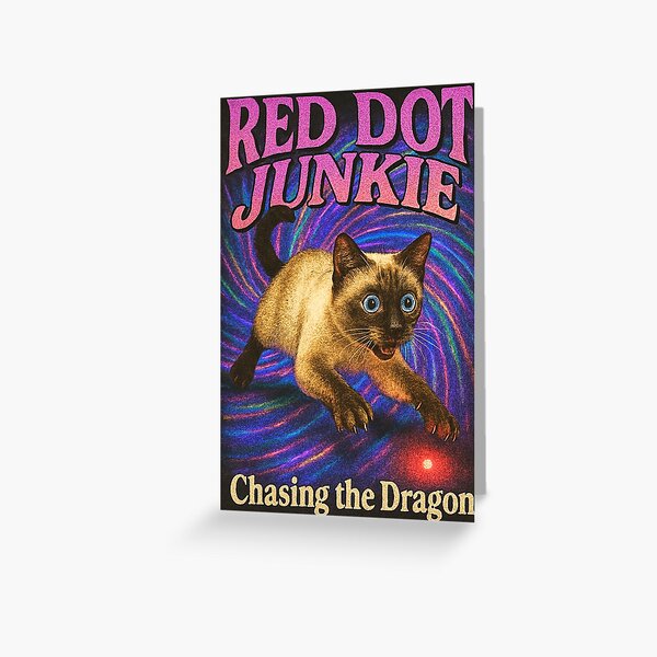 Item preview, Red Dot Junkie Funny Tonkinese Cat 90s Bootleg Rap Tee designed and sold by catastrocat.