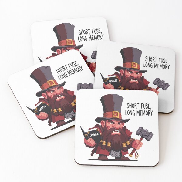 Item preview, Big-Hatted Angry Dwarf designed and sold by Charming Carnage Co..