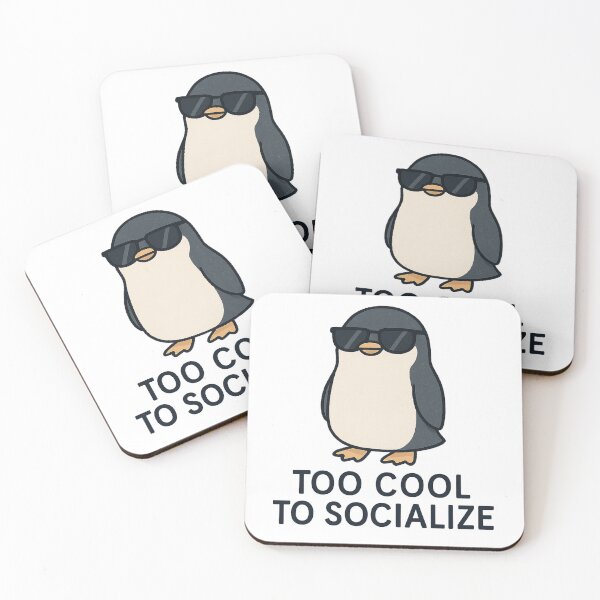 Item preview, Awesome Penguin Who Avoids Socializing designed and sold by DarkTonight.