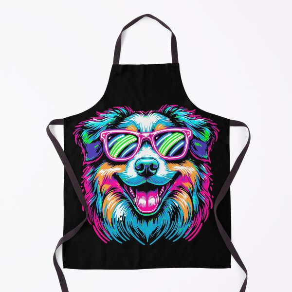 Item preview, Bright Colors- Australian Shepherd designed and sold by BuchitosCorner.