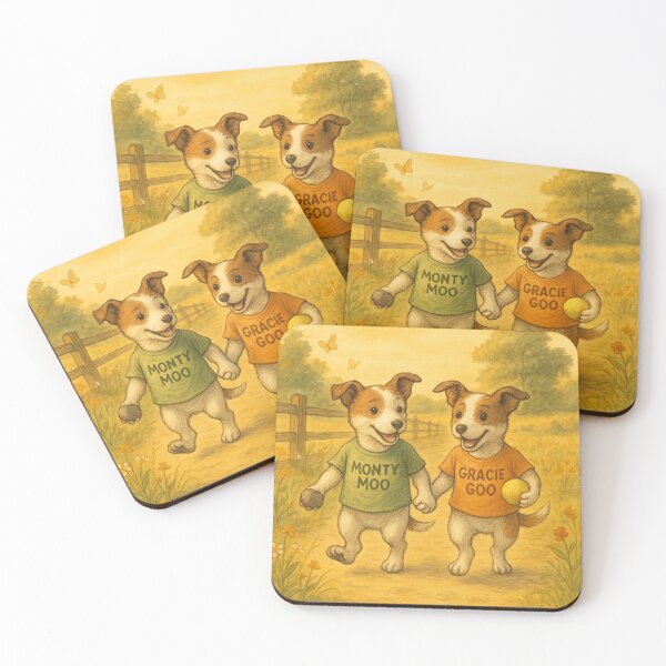 Item preview, Monty Moo and Gracie Goo designed and sold by Tridentulus.