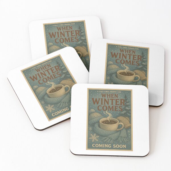 Item preview, When Winter Comes Movie Poster designed and sold by The Painted Topaz.