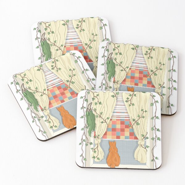 Item preview, Cat in Window designed and sold by Bubblegum-babe.