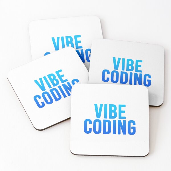 Item preview, Vibe Coding in Blue designed and sold by Memes N Lore .