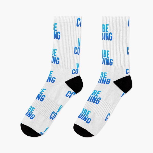 Item preview, Vibe Coding in Blue designed and sold by Memes N Lore .