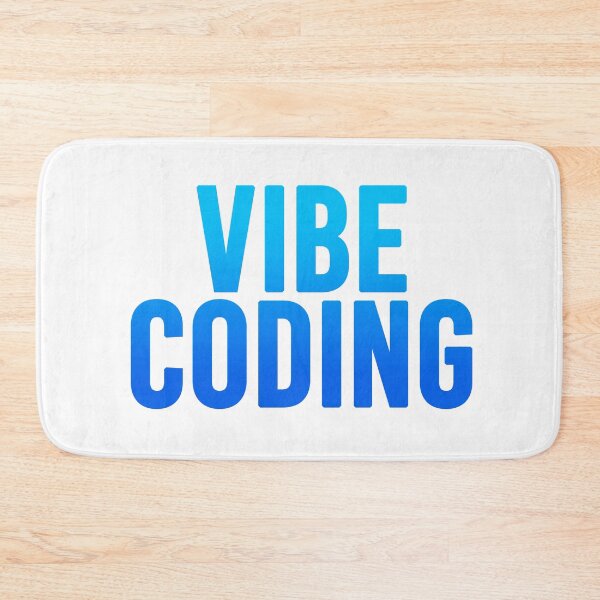 Item preview, Vibe Coding in Blue designed and sold by Memes N Lore .
