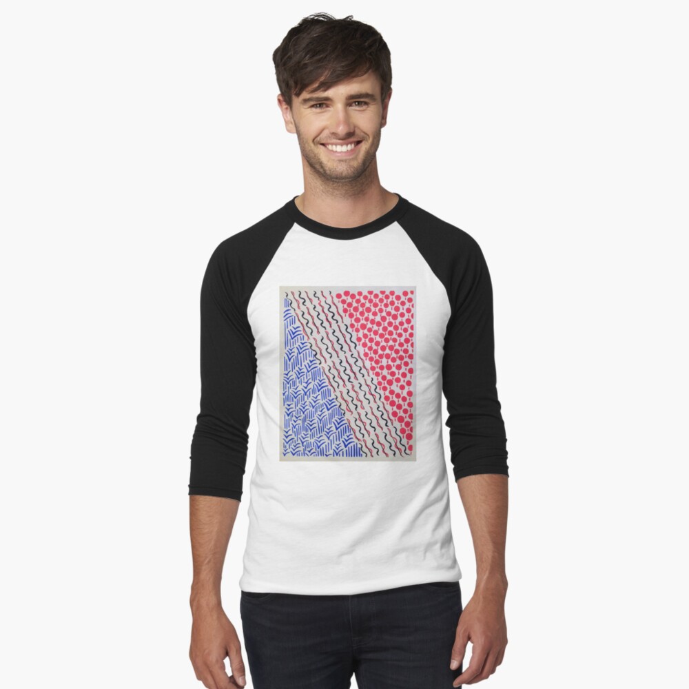Item preview, Baseball ¾ Sleeve T-Shirt designed and sold by Apillaiii.