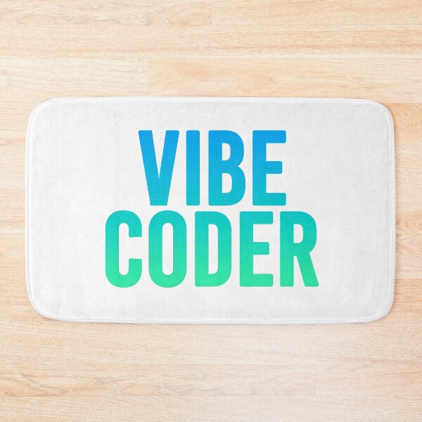 Item preview, Vibe Coder Teal and Blue designed and sold by Memes N Lore .