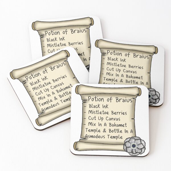 Item preview, Potion of Briaus Ingredient List designed and sold by LunarAshes.